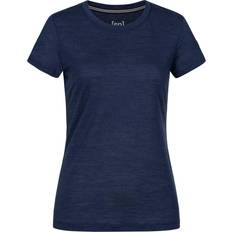 Essential clothing super.natural Essential Tee Women iris melange 2022 Yoga clothing