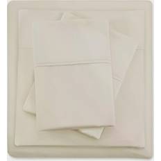 Beige Bed Sheets Madison Park 1500 Thread Count Bed Sheet Beige (274.32x)