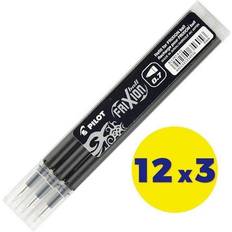 Uni signo 207 sort Pilot Rollerpen Uni-ball Signo micro UMN-207 m/klik 0,5mm blå (12 stk