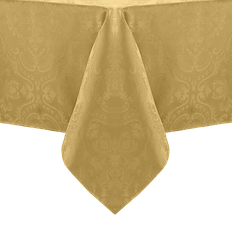 Fyrkantig Bordsdukar Elrene Home Fashions Caiden Elegance Bordsduk Guld (132.08x132.08cm)