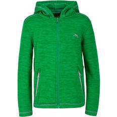 Trespass Kid's Shaw Full Zip Hoodie - Green