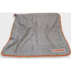 Logo Brands Clemson Tigers Frosty Fleece Team Blanket