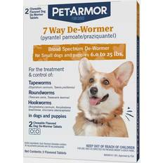 Petarmor 7 way dewormer 7 Way De-Wormer for Puppies and Small Dogs