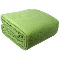 Blankets Supreme Plush Fleece Blankets Green (228.6x228.6)