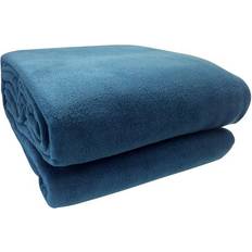 Blankets Supreme Plush Fleece Blankets Blue (228.6x228.6)