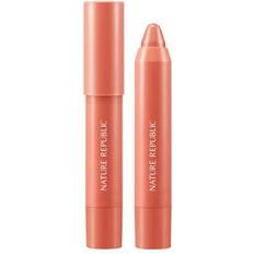 Nature Republic By Flower Eco Crayon Lip Velvet #01 Angel Blush