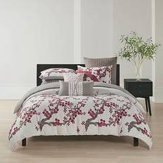 N Natori Cherry Blossom Duvet Cover Multicolor (243.84x233.68cm)