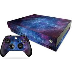 Bundle Decal Stickers MightySkins Xbox One X Decal Wrap Combo Sticker - Nebula