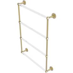 Brass Towel Ladders Allied Brass Clearview (CV-28T-24-SBR)