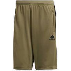 Adidas Designed 2 Move 3-Stripes Primeblue Shorts Men - Orbit Green/Black