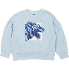 Sweatshirt with Tigers - Pale Blue