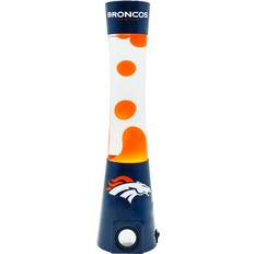 Sporticulture Denver Broncos Magma Lamp with Bluetooth Speaker