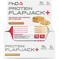 PhD Nutrition Flapjack+ De Proteínas Mantequilla De Cacahuete - 12 Barritas