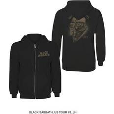 ROCK OFF Zipped Hoodie - Black Sabbath