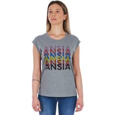 Frankie Morello Ggrigiomelange Tops & T-Shirt