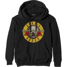 Guns N' Roses Tröjor Guns N' Roses Unisex Pullover Classic Logo Hoodie - Black