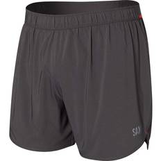 Saxx Pantaloni Corti Hightail Run 5in 2 in 1 - Nero