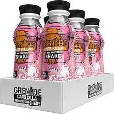 Food & Drinks Grenade Carb Killa Shake Strawberries &Amp; Cream (6X500Ml Bottles, Total 3000 Ml)