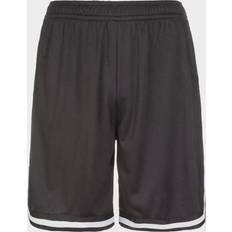 Urban Classics Stripes Mesh Shorts - Black/White