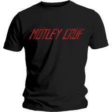 ROCK OFF Motley Crue T-Shirt Distressed Logo