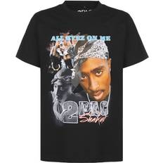 Mister Tee Herren Tupac Retro T-Shirt, Black