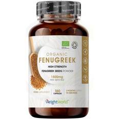 WeightWorld 100% Organic Fenugreek 1500mg 60 pcs