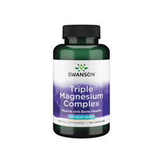 Triple magnesium Swanson HEALTH TRIPLE MAGNESIUM COMPLEX 400 mg 100 stk