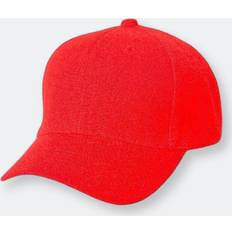 Plain Adjustable Baseball Cap (5-Pack) One One