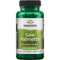 Swanson Vitaminer & Kosttillskott Swanson Saw Palmetto 540mg 100 st