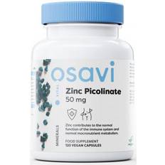 Zinc picolinate Osavi Zinc Picolinate, 50mg 120 Vegan caps 120 pcs