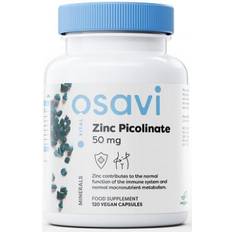 Osavi Zinkpicolinat 50 mg 120 Veganske Kapsler 120 stk