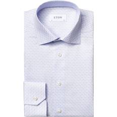 Eton Signature Oxford Skjorta - Lila