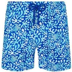 Swimwear Vilebrequin Turtle Habitat Print Swim Trunks BLEU DE MER