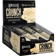 Warrior Crunch Bar Hvid Chokolade Sprød 12 Barer