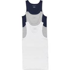 Men - White Tank Tops Tommy Hilfiger Men's Cotton Classic Tank Top 3-pack