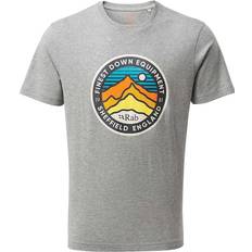 Rab Men T-shirts Rab Men's Stance Peaks SS Tee Marl Marl