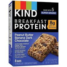 Kind breakfast bars KIND Breakfast Protein Bars, 4 CT, Peanut Butter Banana Dark Chocolate CVS