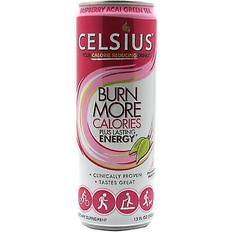 Food & Drinks Celsius Raspberry Acai Green Tea Drink, 12 Fl. Oz. 12/Carton (CLL01056) 120