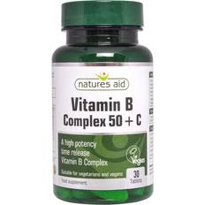 Natures Aid Vitamin B Complex 50 C Tablets 30