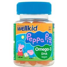 Zinc Acides Gras Vitabiotics Wellkid Peppa Pig Omega-3 Soft Jellies X30