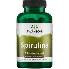 Swanson HEALTH SPIRULINA 500 mg 180 stk 180 stk