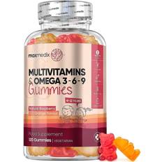 Maxmedix Multivitamins & Omega 3-6-9 Gummies 120 Stk.