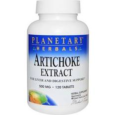 Planetary Herbals Artichoke Extract 500 mg 120 Tablets