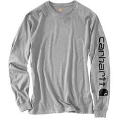 Clothing Carhartt Men's Tall Cotton Long-Sleeve T-Shirt