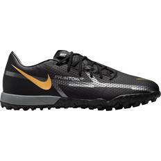 Nike Gold Football Shoes Nike Unisex Phantom Gt2 Academy Tf Trainers, MTLC Dark Metallic Gold