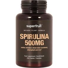 Spirulina tabletter Superfruit Spirulina, 250 tabletter ekologisk