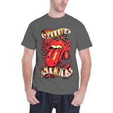 Rolling Stones The Rolling Stones: Unisex T-Shirt/Tongues & Stars (Small)