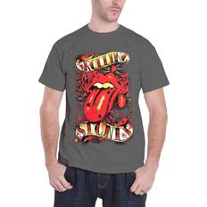 Rolling Stones Tongue & Stars Mens T Shirt: