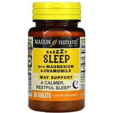 Vitamins & Supplements Mason Natural Eazzzy Sleep with Magnesium & Chamomile 60 Tablets