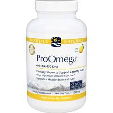 Epa 1000 Nordic Naturals Professional ProOmega 650 EPA/450 DHA Lemon Flavor 1000 mg. 180 Softgels